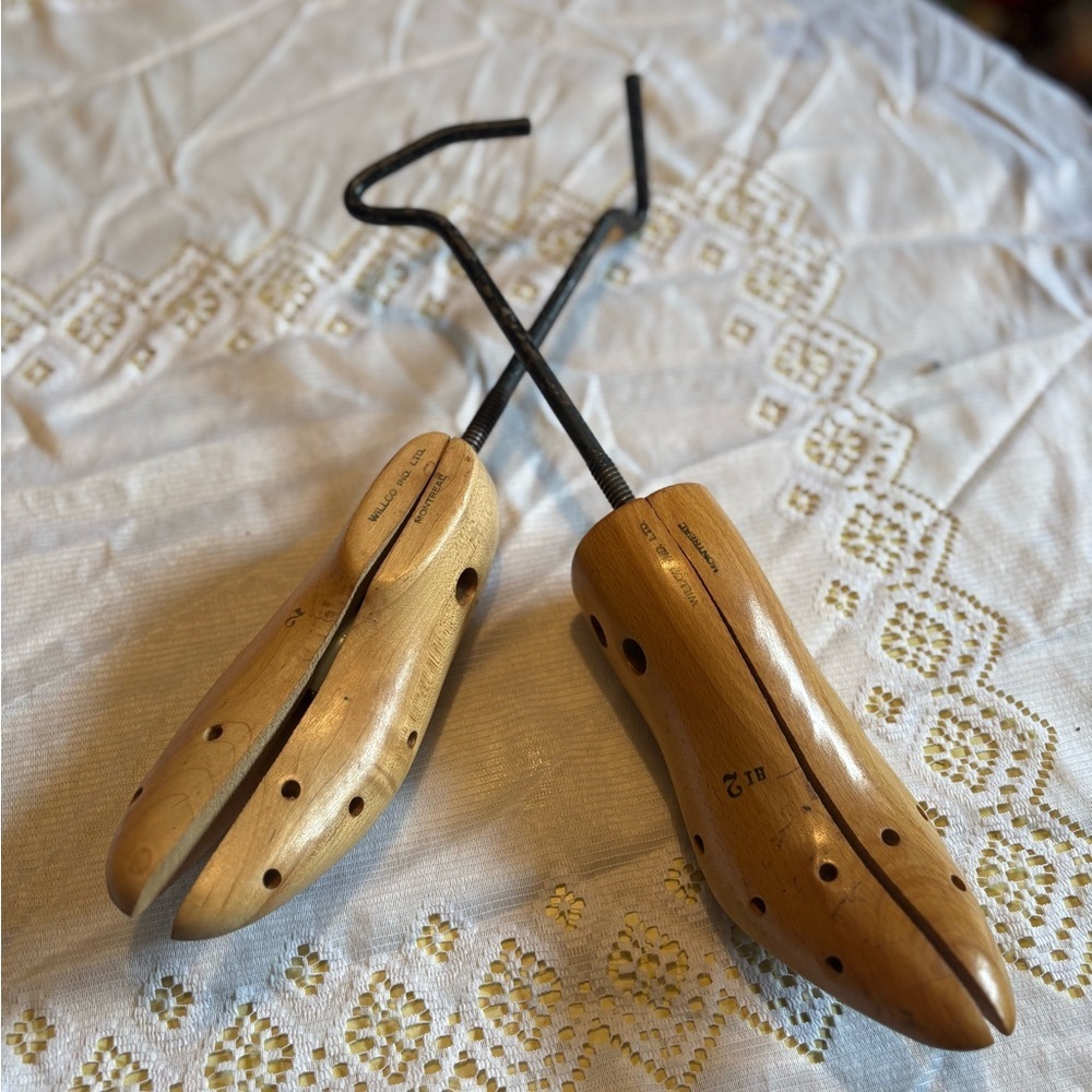 Vintage Wooden Shoe Stretchers